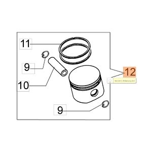 Dugatty&uacute; komplett 42 mm - GS 44, 440 - I. Series