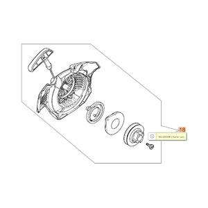 Ind&iacute;t&oacute; szerkezet komplett GS 350, GS 350C -> (50242015)