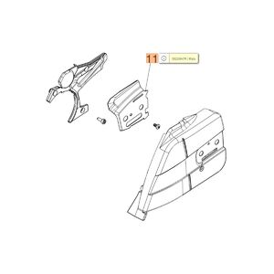 L&aacute;ncterelő lemez GS 650