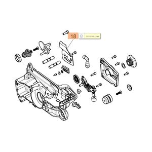Olajterelő lemez belső MTH 5100, MTH 5600, GSH 510, GSH 560