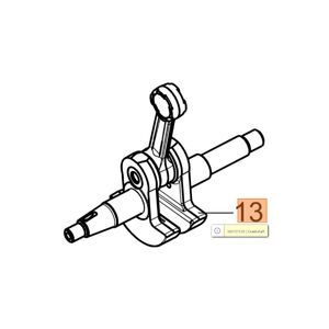 Főtengely GSH 56, GSH 560, MTH 560, MTH 5600
