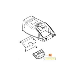 L&eacute;gszűrő levegőszűrő bet&eacute;t GSH 510, GSH 560, MTH 5100, MTH 5600 <= 50310157