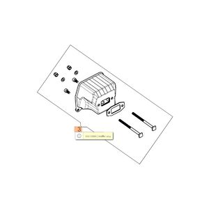 Kipufog&oacute; csavarokkal, any&aacute;kkal - GSH 51-GSS 56 (Euro O ) 
