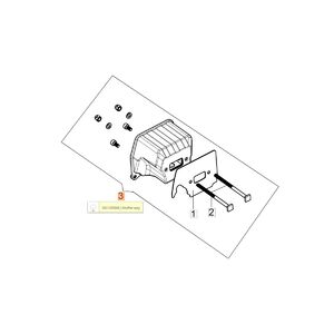 Kipufog&oacute; csavarokkal, any&aacute;kkal - GSH 510, GSH 560, MTH 560, MTH 5600 - &Uacute;J