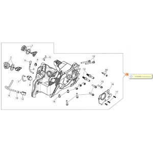 Forgatty&uacute;sh&aacute;z (&uuml;zemanyag tank + olajtank) GSH 400, MTH 400 &eacute;s MTH 4000 - 50332013