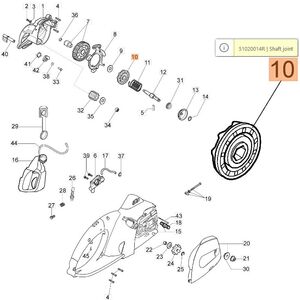 Kuplung  1800E,  2000E
