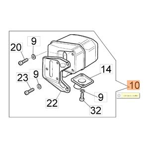 Kipufog&oacute; 980,981,GS 820,MTL 85 - RENDEL&Eacute;SRE