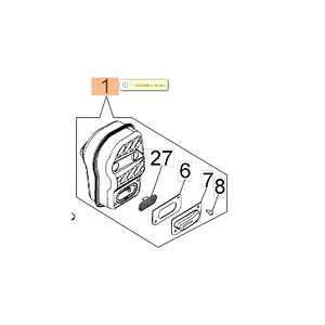 Kipufog&oacute; WP 300