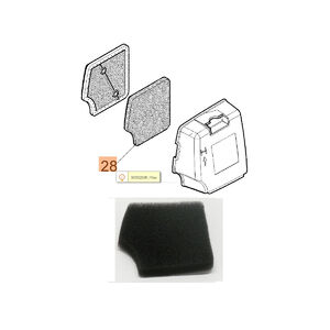 Előszűrő szivacs  BV 300 - K&Eacute;SZLETIG