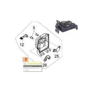 L&eacute;gszűrő levegőszűrő tart&oacute; BV 300