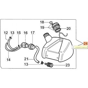 &Uuml;zemanyag tank komplett Sparta 25, 250 - RENDEL&Eacute;SRE