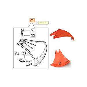 V&eacute;dőburkolat komplett - Sparta 250 TR