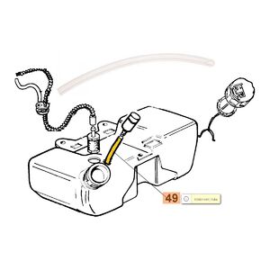 Benzincső 727,730,733,735,740,755 - 50080134