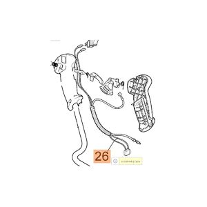 K&aacute;bel slussz k&aacute;bel Sparta 37, 38, 42