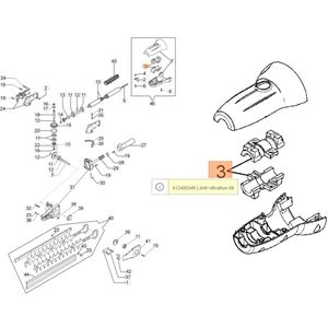 Csőszor&iacute;t&oacute; (markolaton bel&uuml;l, 2 f&eacute;l), pl.Multi Mate 