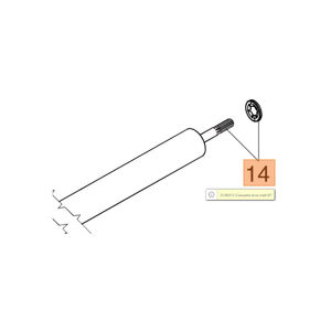 Meghajt&oacute; tengely BC 300 D - 7 mm