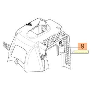 Motor burkolat Sparta 381, 441