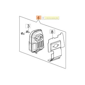 Kipufog&oacute; BC 430 series - 61350159
