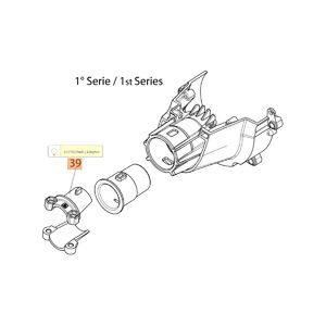 Csőbilincs csőszor&iacute;t&oacute; felső BC 240 T