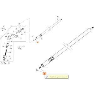 Tengely BC 300 D &aacute;gv&aacute;g&oacute; adapter tengely 7 bord&aacute;s