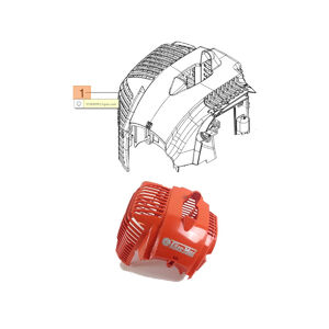 Kipufog&oacute; &eacute;s motor burkolat BC 350, BC 400