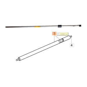 Meghajt&oacute; cső egyenes 446 BP, 453 BP, BCF 420, BC 430, BCF 530 - 61400388