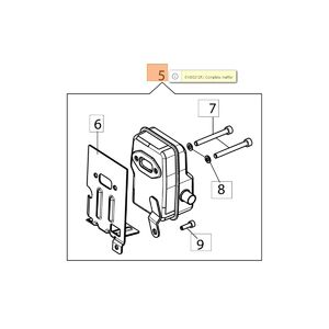 Kipufog&oacute; komplett BCH 400