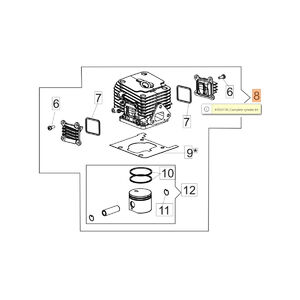 Henger komplett 45 mm, BC 540 Series