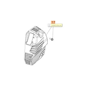L&eacute;gszűrő fed&eacute;l BC 540