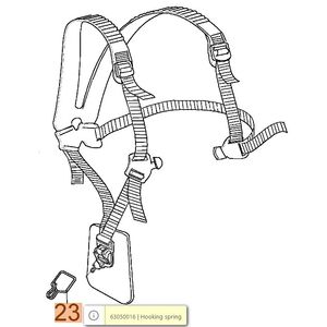 Heveder Kapocs 735T,740T,BC 280T