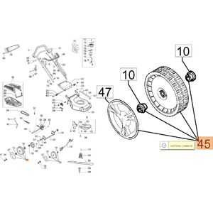 &Ouml;nj&aacute;r&oacute; ker&eacute;k csap&aacute;gyas - G 48 / G 53 - 205 mm