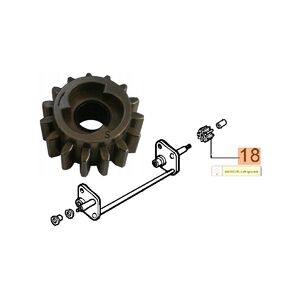 Meghajt&oacute; fogasker&eacute;k bal G 53 TBX