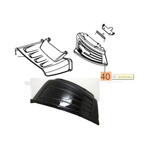 Takar&oacute; elem oldalkivetőn a fűny&iacute;r&oacute;h&aacute;zon G 53PK