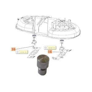 &Eacute;k, stift fűny&iacute;r&oacute;k&eacute;shez 106, 124 - 1735824