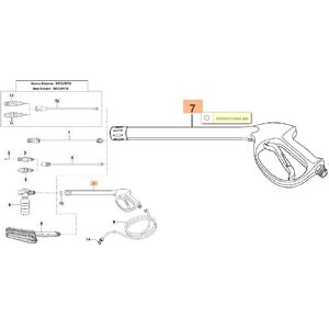 Pisztoly mos&oacute;hoz  PW 120-121-135-136-140-145-150-155-160-170-175-190