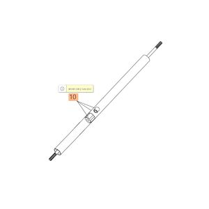 Meghajt&oacute; cső &uuml;res alu  BCH 500