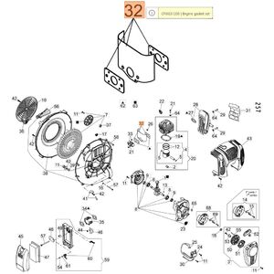T&ouml;m&iacute;t&eacute;s k&eacute;szlet (motor, kicsi) BV 900, BV 901, MB 90, MB 900