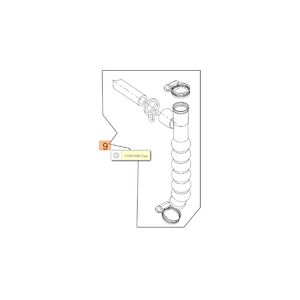 G&eacute;gecső pipe MB 900