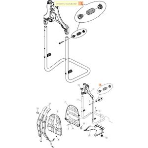 Rug&oacute;s bak szett BV 900, BV 901, MB 90, MB 900 - CFI1204700