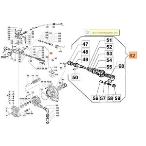 Szelep komplett  PW 300 HC