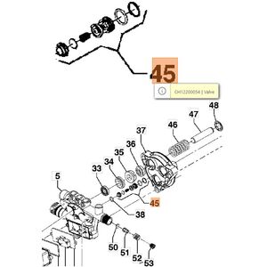 Szelep  PW 140, PW150C, PW155