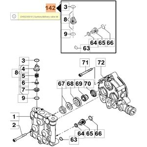 Szelep szett PW 300 HC - 6db szelep/1 g&eacute;p