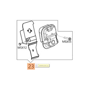 Kipufog&oacute; dob komplett, hőv&eacute;dővel BCH 310 - 4 &uuml;temű