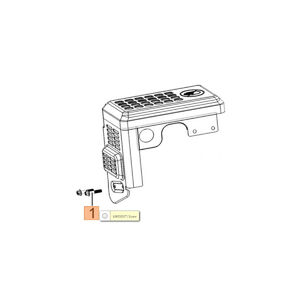 Csavar  kipufog&oacute; felfog&oacute;   K 800