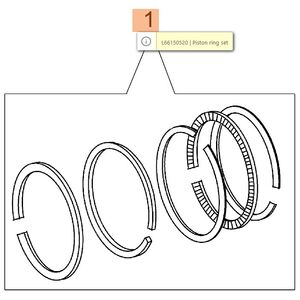 Dugatty&uacute; gyűrű k&eacute;szlet  K 800