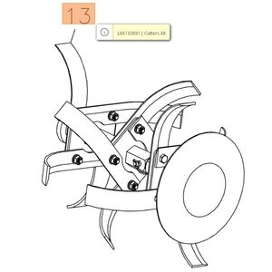 Kapasor oldalt&aacute;rcs&aacute;val bal oldali MH 197 RK-RKS, MH 198 RK, H 800 HC motor