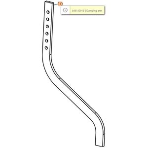 Csoroszlya lapos keresztmetszet - MH 197 RK