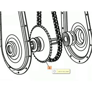 L&aacute;ncker&eacute;k (fogasker&eacute;k) hajt&oacute;mű kihajt&aacute;s MH 175 RK-RKS