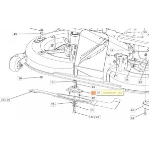 K&eacute;sagy  OM 104,105,106,107, 124/22,124/24 fűny&iacute;r&oacute; traktorokhoz