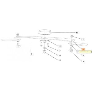K&eacute;s szett Apache+Tuareg 92 (csak a lengők&eacute;s, 2db) - 1 ki&iacute;rva=1 szett (2db)